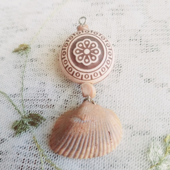 Power Amulet Handcrafted Sea Shell Lucky Charm - Picture 2 of 8